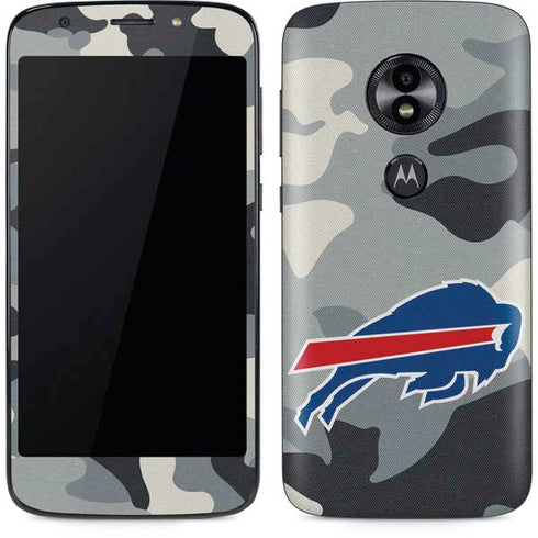 NFL Buffalo Bills Camo Moto E5 Play Skin